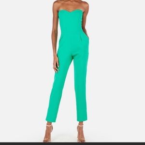 Express Strapless Sweetheart Jumpsuit